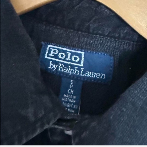 Ralph Lauren Black Jean Jacket - Picture 3 of 5